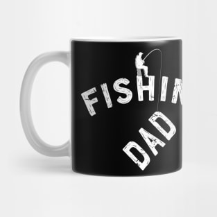 Fishing Dad Fish Fisher Fisherman Fishermen T-Shirt tee Gift Mug